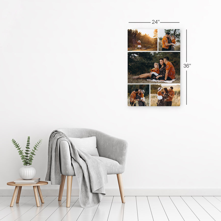 Custom Photo Collage Personalized Wall Art