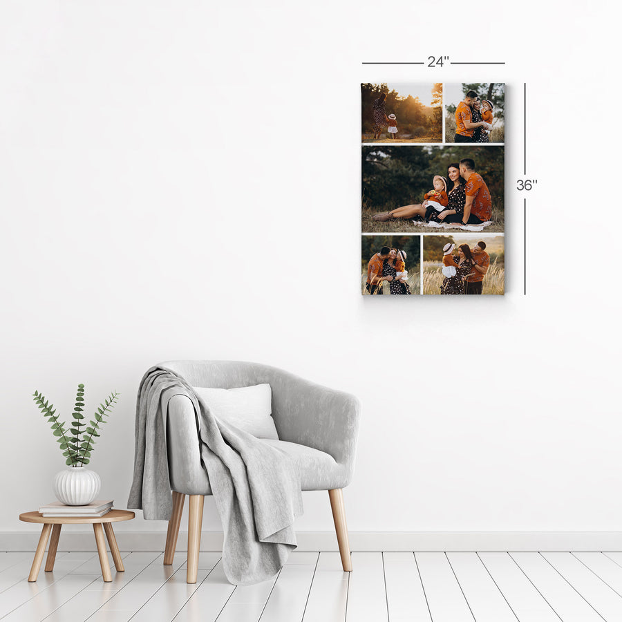 Custom Photo Collage Personalized Wall Art