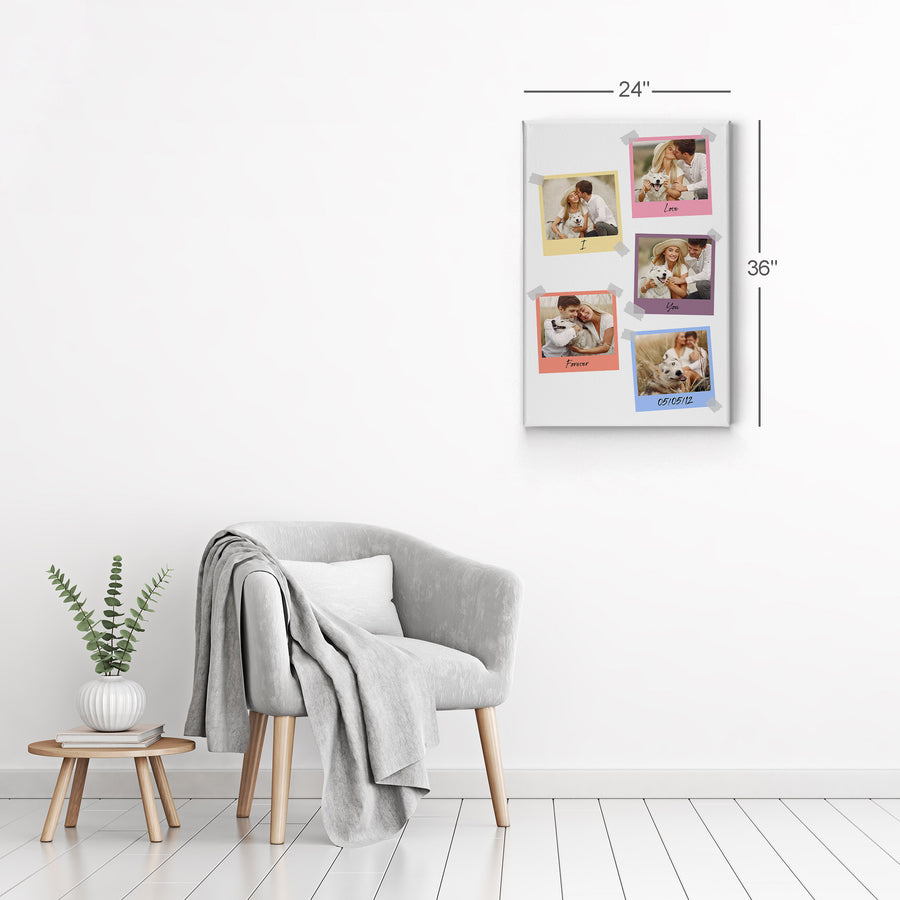 Custom Photo Collage Personalized Wall Art