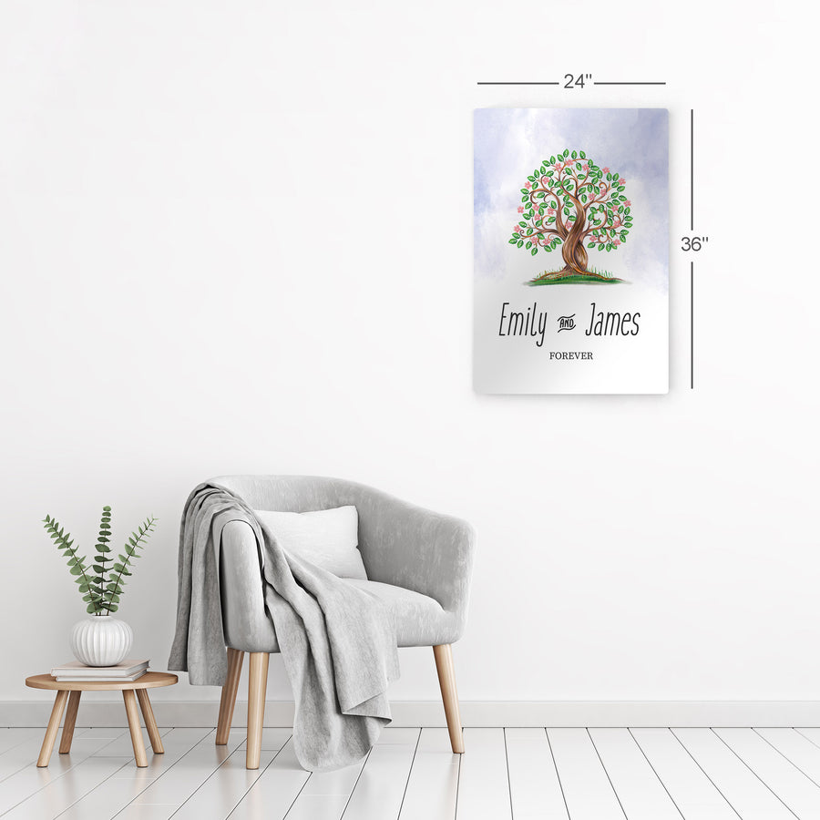 Customized Names Personalized Wall art
