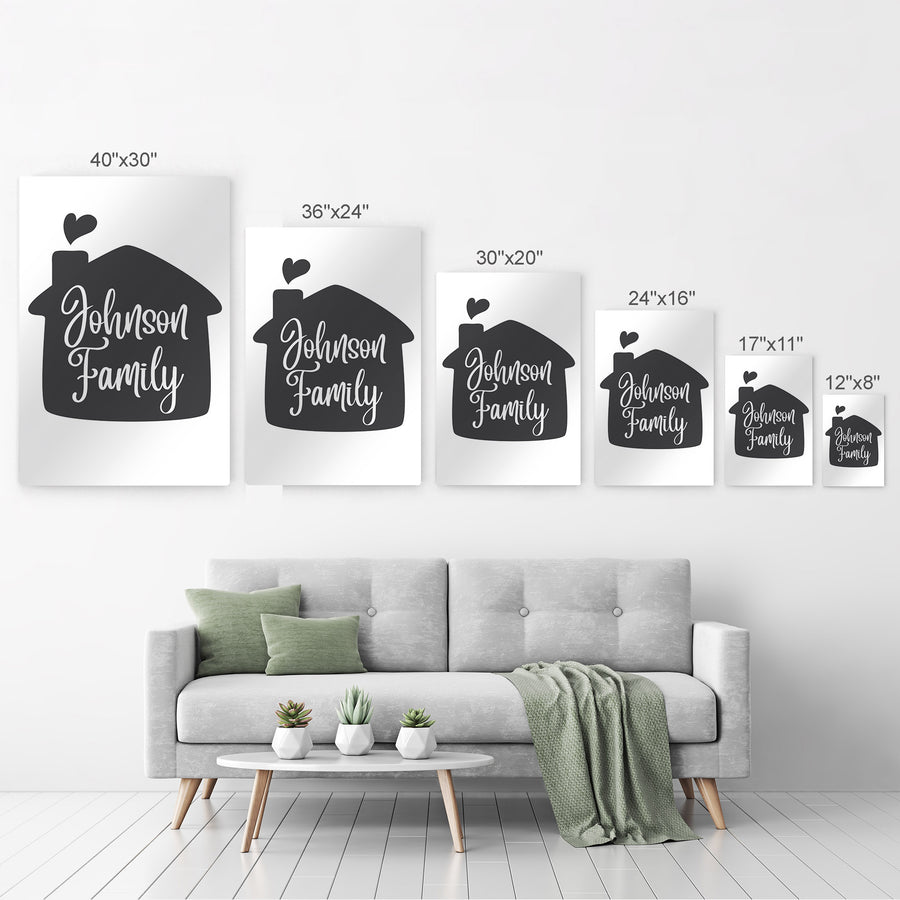 Customized Names Personalized Wall art