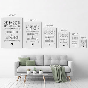 Customized Names Personalized Wall art
