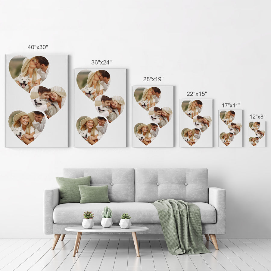 Custom Photo Collage Personalized Wall Art