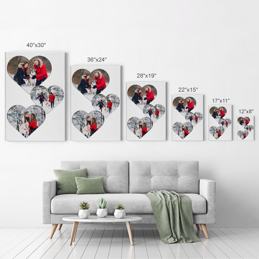 Custom Photo Collage Personalized Wall Art