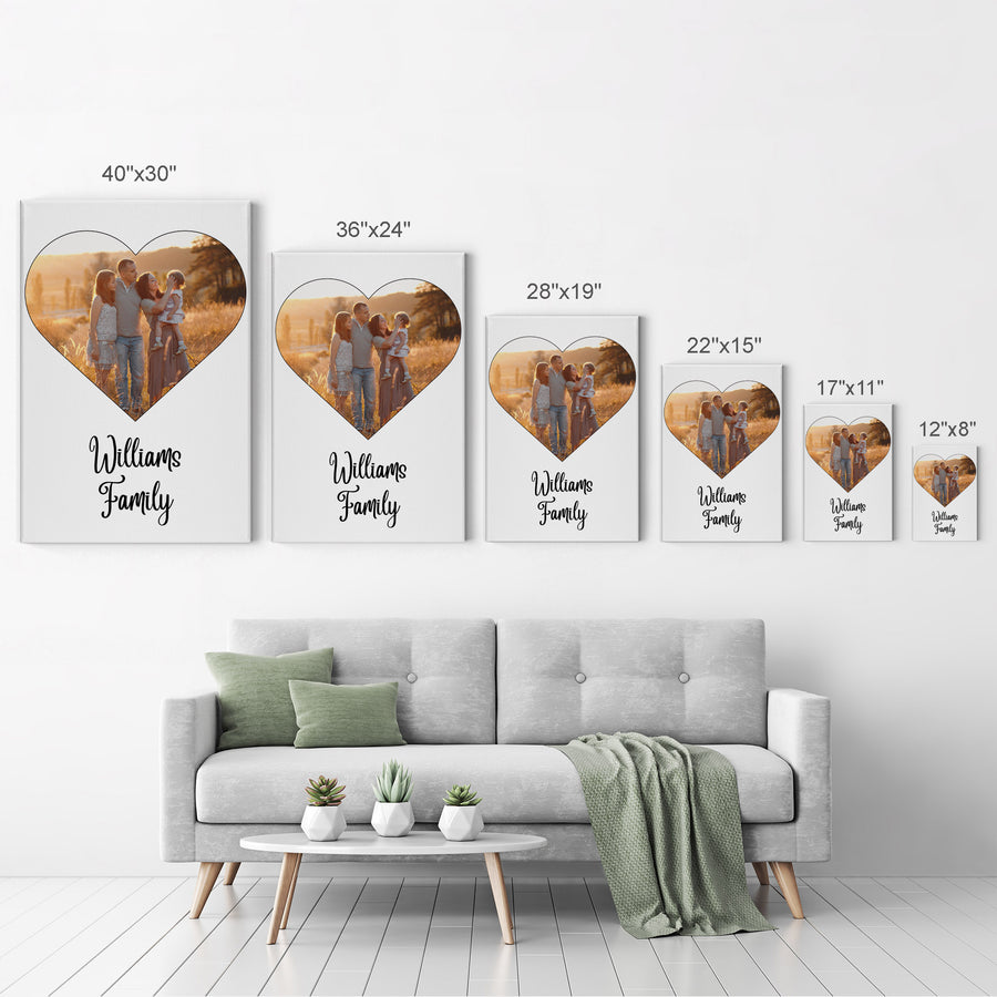 Custom Photo Collage Personalized Wall Art