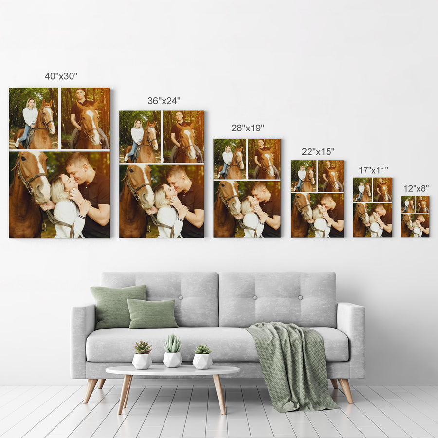 Custom Photo Collage Personalized Wall Art