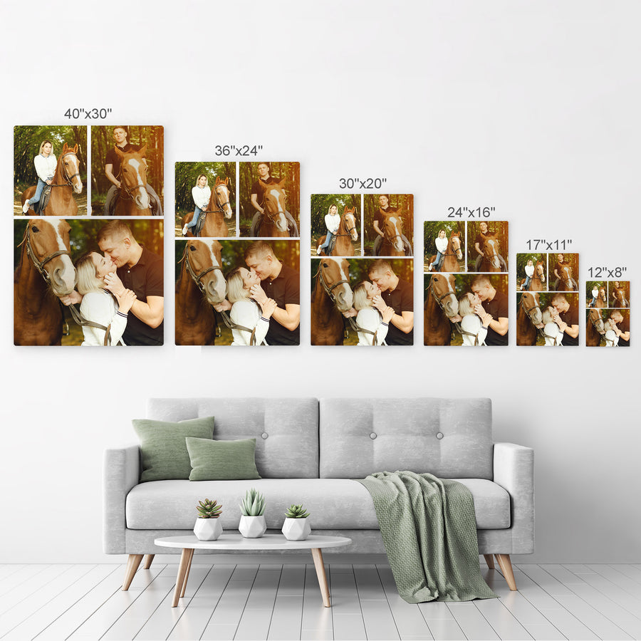 Custom Photo Collage Personalized Wall Art