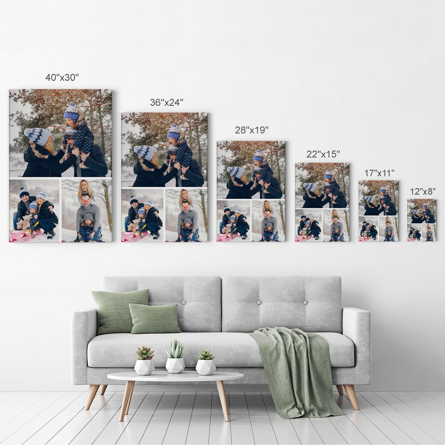 Custom Photo Collage Personalized Wall Art