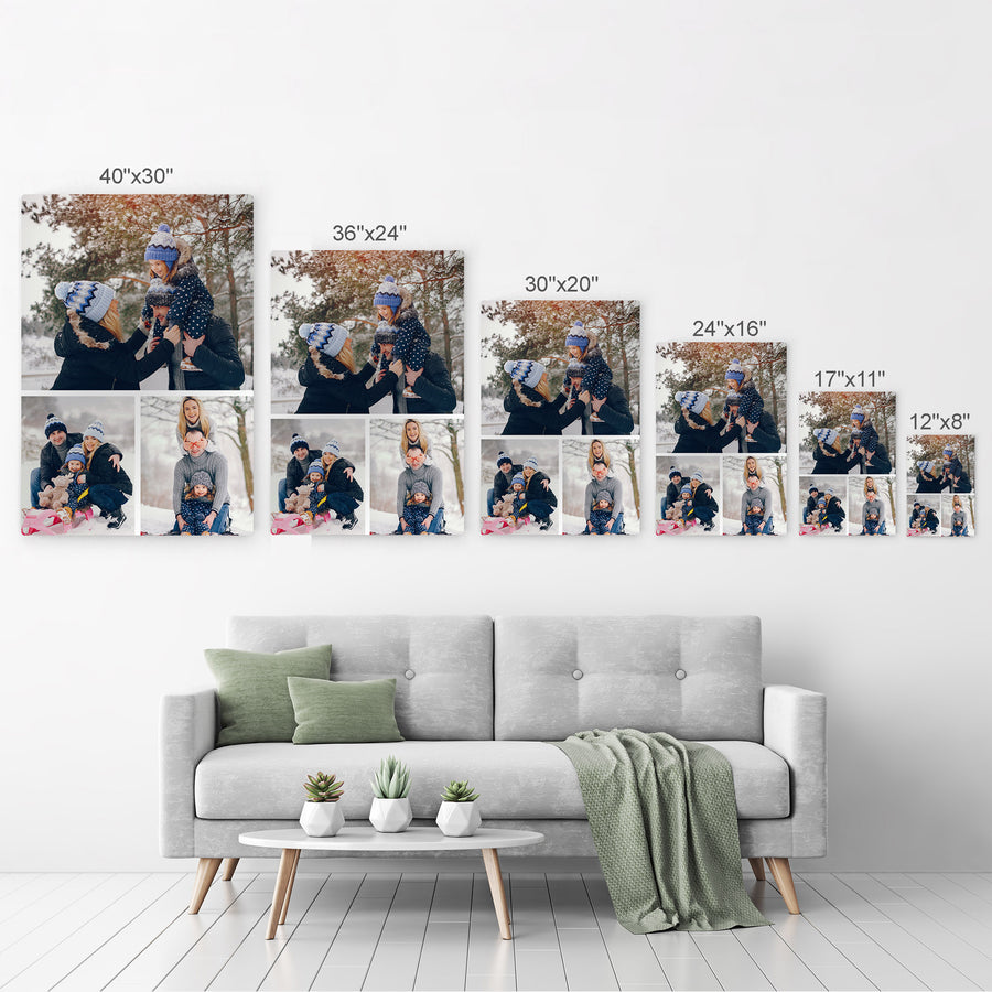 Custom Photo Collage Personalized Wall Art