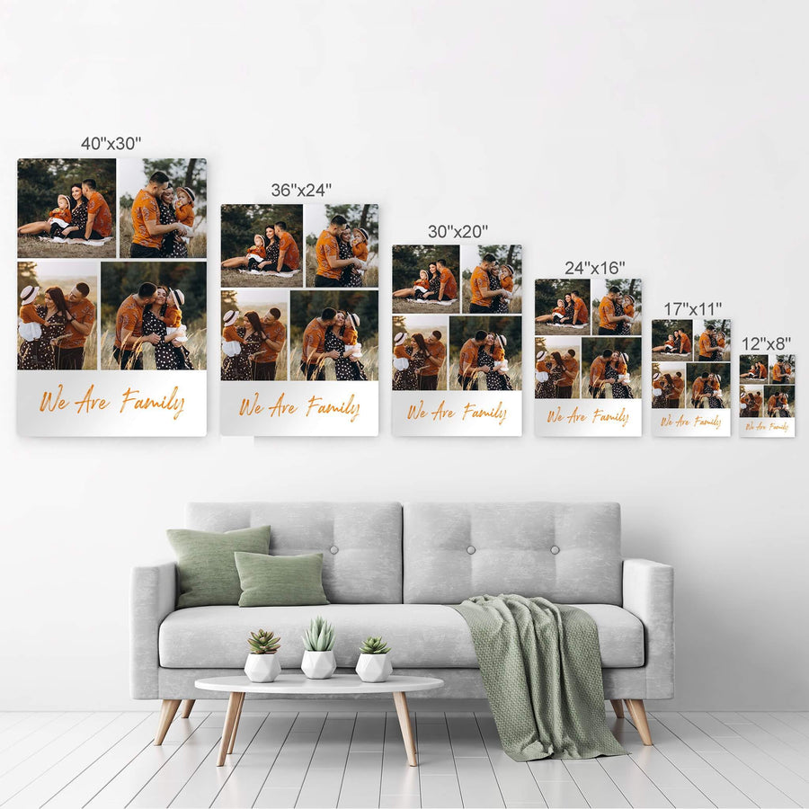 Custom Photo Collage Personalized Wall Art