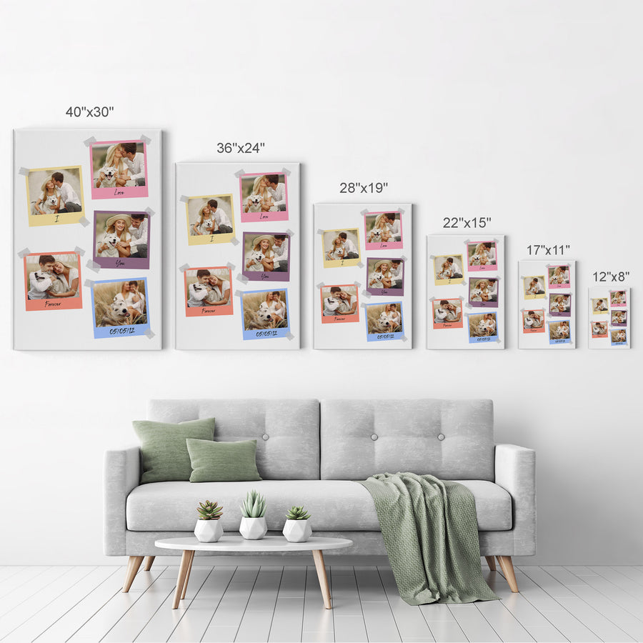 Custom Photo Collage Personalized Wall Art