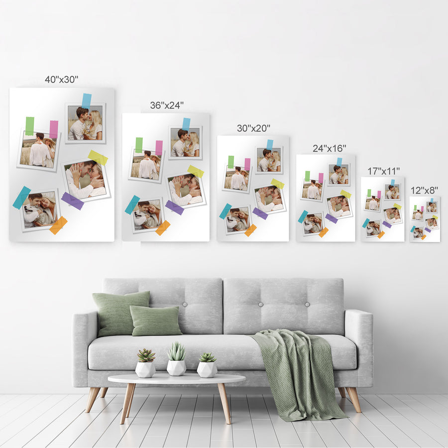 Custom Photo Collage Personalized Wall Art