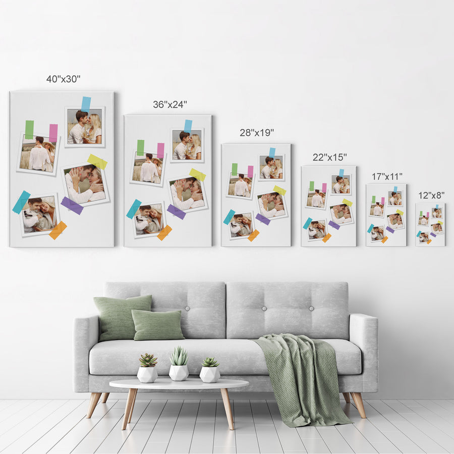 Custom Photo Collage Personalized Wall Art