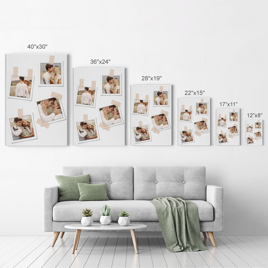 Custom Photo Collage Personalized Wall Art