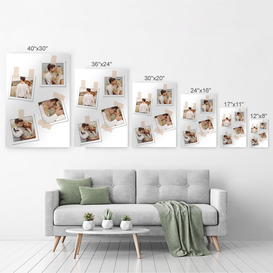 Custom Photo Collage Personalized Wall Art