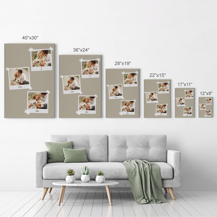 Custom Photo Collage Personalized Wall Art