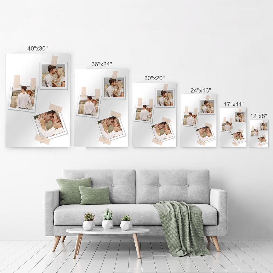 Custom Photo Collage Personalized Wall Art