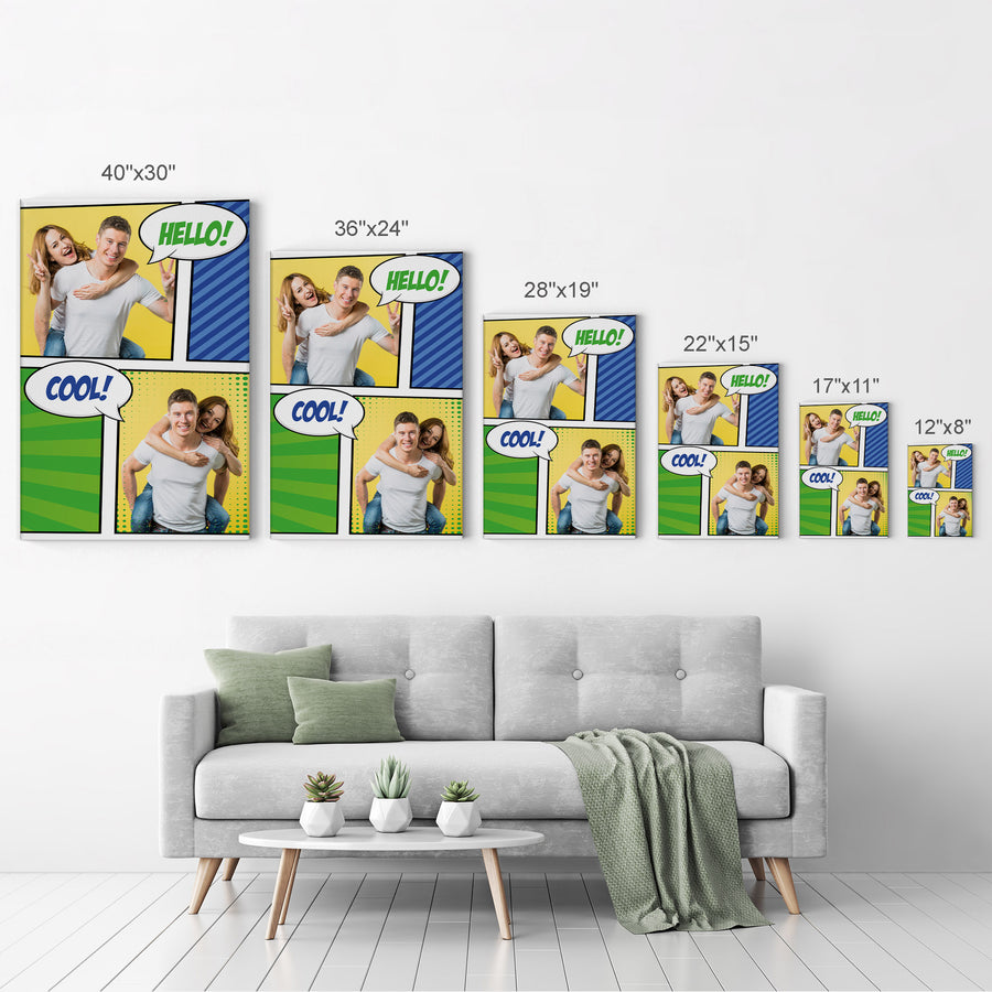 Custom Photo Collage Personalized Wall Art