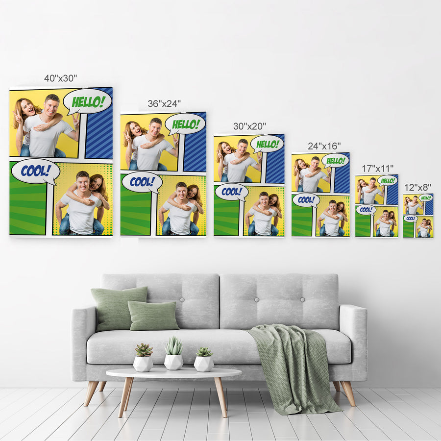 Custom Photo Collage Personalized Wall Art
