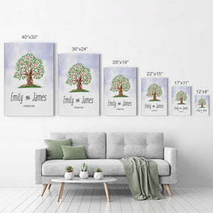 Customized Names Personalized Wall art