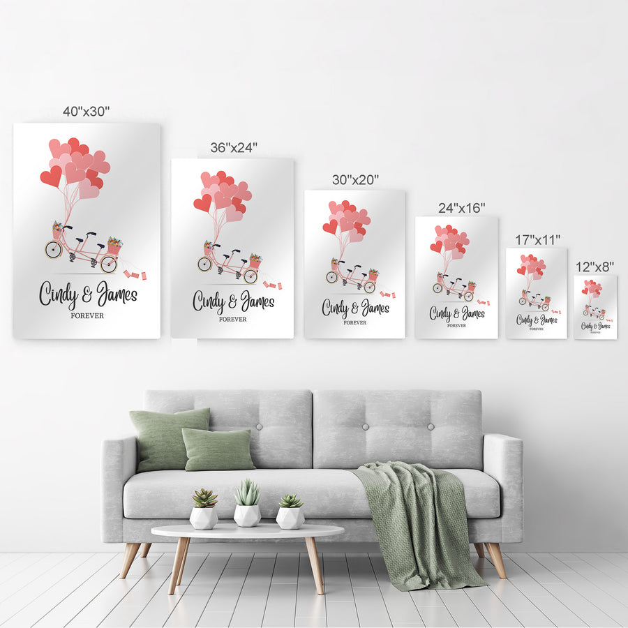 Customized Names Personalized Wall art
