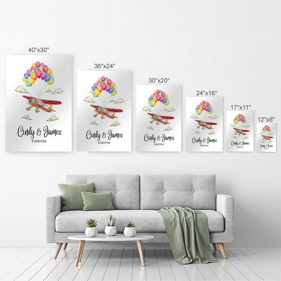 Customized Names Personalized Wall art