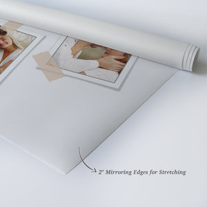 Personalized Gift Wall Art Custom Photo Collage with Polaroid Frames