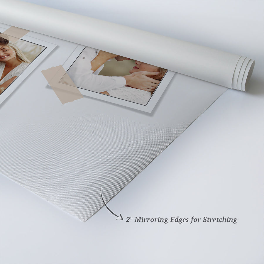Personalized Gift Wall Art Custom Photo Collage with Polaroid Frames
